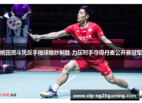 桃田贤斗凭反手抽球绝妙制胜 力压对手夺得丹麦公开赛冠军