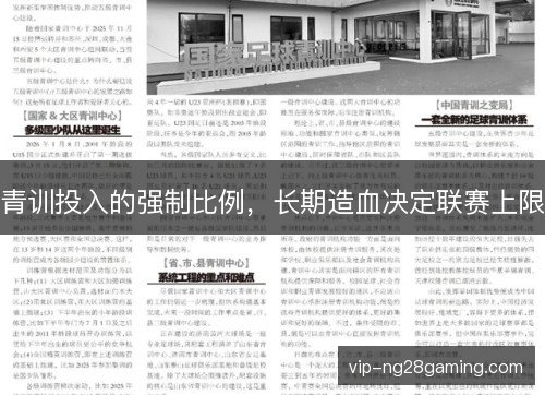 青训投入的强制比例，长期造血决定联赛上限